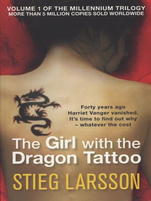 cover image of The girl with the dragon tattoo